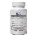 Superior Labs – Best Natural Biotin NonGMO Supplement – για Luscius Longer Hair and Lashes – Ισχυρότερα νύχια – Υγιεινό δέρμα – Ενεργειακός ενισχυτής – Υγιεινό βάρος - 5000 mcg, 120 φυτικά καπάκια