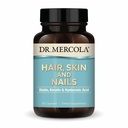 Δρ. Mercola Μαλλιά, δέρμα και νύχια - Παρέχει βιοτίνη, κερατίνη & υαλουρονικό οξύ - Premium Quality - Υποστηρίζει υγιή γήρανση - μη ΓΤΟ, χωρίς γλουτένη & χωρίς σόγια - 30 κάψουλες (30 εξυπηρετούν)