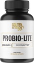 Golden After 50 Probio-Lite - για την υποστήριξη της υγείας και της πέψης - Προβιοτικά για άνδρες και γυναίκες - 30 κάψουλες Ζελατίνης - Προβιοτικά για περιστασιακά εγκαύματα, αέρια, δυσπεψία