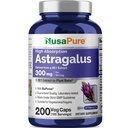 NusaPure Astragalus 20:1 Extract, 300 mg ισοδύναμο με 6.000 mg ανά υπηρεσία, 200 κάψουλες λαχανικών, μη ΓΤΟ & βιοπερίνη
