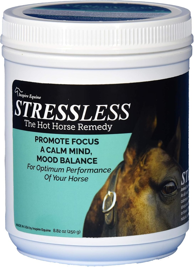StressLess Hot Horse Supplement - 60 Day Supply - Προάγει την ηρεμία και την εστίαση - Όλα φυσικά