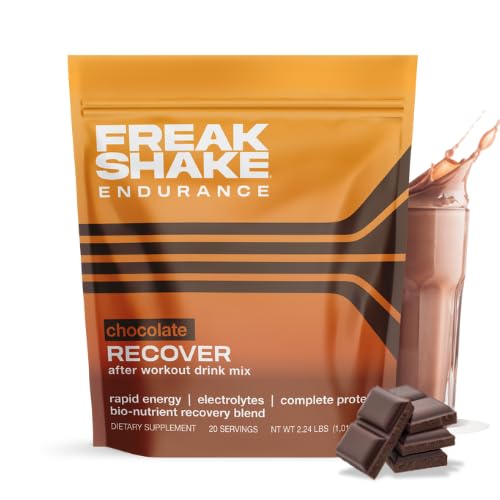 Freak Shake Endurance Rapid Recovery Chocolate Drink Mix 20 Service Pouch - Υδατάνθρακες, ηλεκτρολύτες και πλήρη πρωτεΐνη