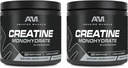 Amazing Muscle Micronized Creatine Monohydrate | 90 Servings | 5000 Mg per Serving | 1 Lb (454 Grams) | Ideal Pre & Post Workout Supplement | Unflavored (2 Pack, 1 Lb | Unflavored)