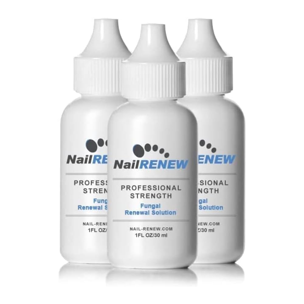 NailRENEW Αντιμυκητιασική - Επαγγελματική δύναμη, Compliant Fungus θεραπεία για τα δάχτυλα των ποδιών, αποχρωματισμένα ή Brittle νύχια (1 μπουκάλι) (3)