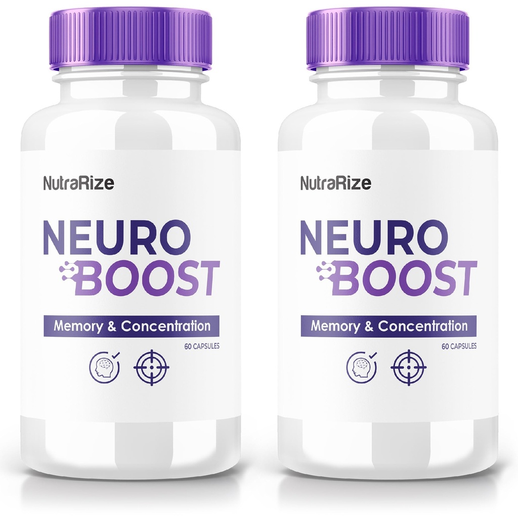 (2 Pack) Neuro Boost – Premium Κάψουλες με μια καθαρή φόρμουλα για εστίαση, εγρήγορση, και Everyday Sharpness 