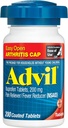 Advil (200 Count) Easy Open Arthritis Cap Pain Reliever/Fever Reducer Επικαλυμμένο δισκίο, 200mg Ibuprofen, Προσωρινή ανακούφιση του πόνου
