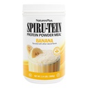 NaturesPlus SPIRU-TEIN Shake - Μπανάνα Γεύση - 2.4 lbs, Spirulina Protein Powder - Αντικατάσταση γεύματος με βάση το φυτό, Βιταμίνες & Ορυκτά για την Ενέργεια - Χορτοφαγικά, Χωρίς Γλουτένη - 32 Σερβιέτες