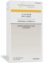 Integrative Θεραπευτικά V Clear EPs 7630 Drops - Ανακούφιση από τη δυσφορία από το Λαρύγγι, Ρινική & βρογχική ερεθισμό - Άνω αναπνευστική υποστήριξη Κατά τη διάρκεια του κοινού κρυολογήματος για παιδιά 12+ και ενήλικες - 1 fl oz
