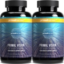 Primal Harvest Primal Vision with Lutein, Zeaxanthin, Vitamin A and Zinc for Eye Health, Blue Light Support and Visual Clarity 2 Pack