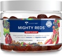 Gundry MD Mighty Reds Gummies, δωρεάν γλουτένη σόγια συμπλήρωμα πολυβιταμίνης Chews με πολυφαινόλες, αντιοξειδωτικά, προβιοτικές ίνες, και βιταμίνη D - (30 εξυπηρετούν)
