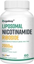 Orgabay Liposomal Nicotinamide Riboside 2000 MG με TMG και Pterostilbene, Ενισχύοντας NAD+, Υποστήριξη Υγιεινή γήρανση, 60 κόμης