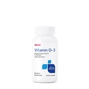 GNC Βιταμίνη D-3 25mcg, Υποστηρίζει υγιή δόντια και οστά, 180 δισκία