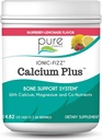 Ionic Fizz Calcium Plus by Pure Essence - Perfect Calcium/Magnesium Ratio with Vitamin A, B, C, D and Pastium Strong Bones - Λεμονάδα σμέουρων - 14.82 oz