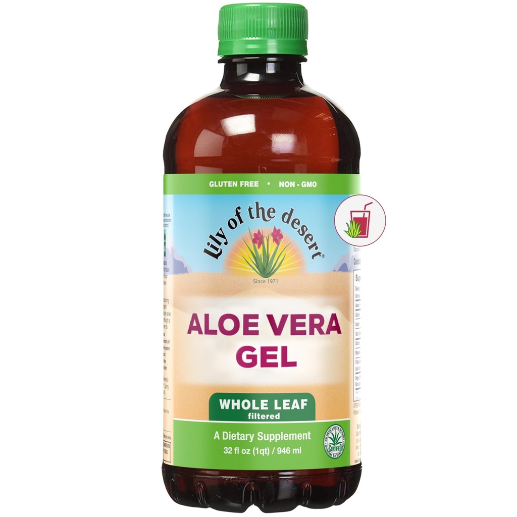 Lily Of The Desert Aloe Vera Gel, Συντηρητικό Free - Wellness, Λαμπερό Δέρμα, 32 Fl Oz