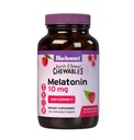 BlueBonnet Nutrition EarthSweet Melatonin 10 mg Γρήγορη Διαλύοντας τη Νύχτα Χαλάρωση & Ξεκούραστη Υποστήριξη Ύπνου - Βοήθεια ύπνου - Χωρίς γλουτένη, Vegan - Βατόμουρο Γεύση - 120 Μασώμενα δισκία