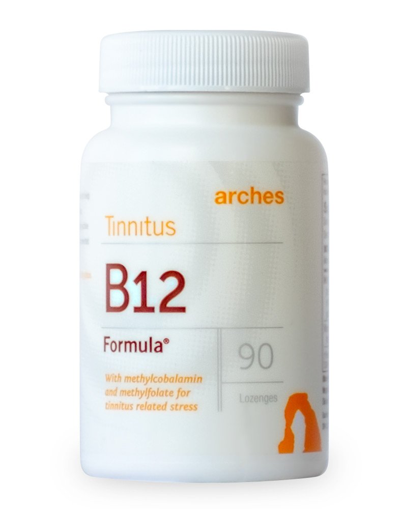 Αψίδες εμβοές B12 Formula – Methylfolate 400 mcg, Methylcobalamin 1000 mcg, 90 Lozenges, 3μηνη προσφορά