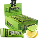 Braven Bar Λεμόνι Lime Energy Bars (1,59 oz, πακέτο των 20) – Ενεργειακά μάσημα με 5g πρωτεΐνη – On-the-Go Ενεργειακά σνακ για τρέξιμο, πεζοπορία και αθλήματα - Χωρίς γλουτένη για διαρκή ενεργειακή ενίσχυση