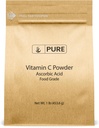 PURE ORIGINAL INGREDIENTS Vitamin C Powder (1 lb) Ascorbic Acid, Non GMO, Dietary Supplement