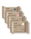 ProMix Pro Nutrition Protein Puff Bars - Variety Pack - Βανίλια, σοκολάτα, Φράουλα, Βατόμουρο - Marshmallow Crispy Treat - Υψηλή πρωτεΐνη & χαμηλή θερμίδες - 12 Bars