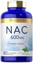 Carlyle NAC N-Acetyl Cysteine 600mg 