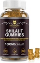 Nature‘s Rhythm Shilajit Gummies 1000mg - 60 pcs of Shilajit Gummies for Men and Women, Shilajit Gummies Rich in Various Trace Minerals, a Supplement to Boost Energy and Immunity