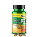 America Medic & Science Xtra D3 Vitamin D 5.000 IU (125 mcg) Cholecalciferol συμπλήρωμα για άνδρες και γυναίκες (60 εύκολο να καταπιούν Softgels) Best για τα οστά, την υγεία της καρδιάς, την υποστήριξη ανοσοποιητικού συστήματος, λειτουργία πνεύμονα