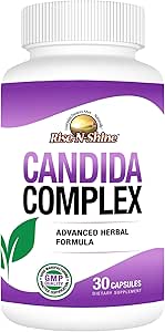 Rise-N-Shine Candida Complex Κάψουλες Υποστήριξη για τα κανονικά επίπεδα Candida με Orγανη, καπρυλικό οξύ, μανιτάρια Reishi και περισσότερα 30 μέτρα