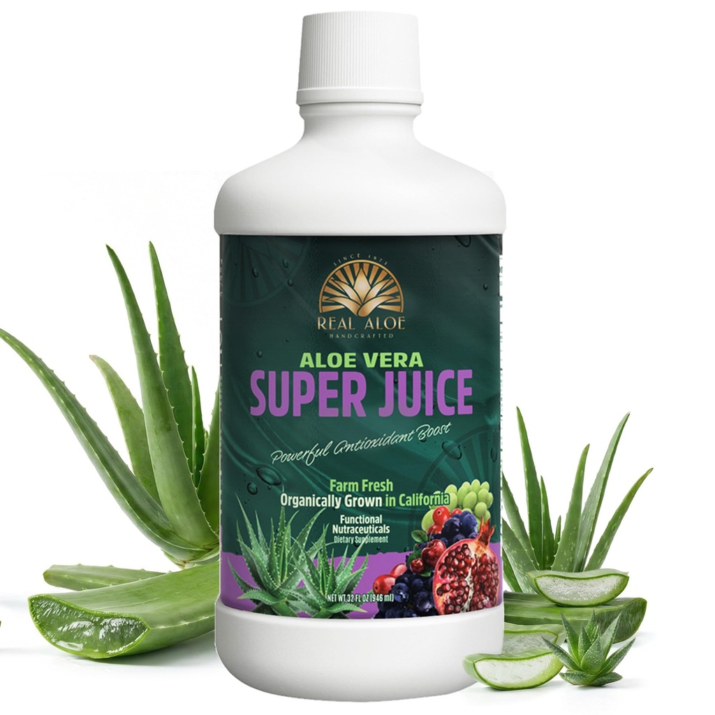Realάλ αλόη Βέρα Super Juice, 32 ρευστή ουγγιά