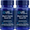 Επέκταση ζωής Μαύρο Cumin Seed Oil, 60 softgels (πακέτο του 2)