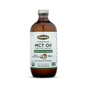 Flora Health MCT Oil Organic Energy Boost, C8 Caprylic & C10 Capric Acids, Keto, Kosher, Non-GMO Επαληθευμένο, 100% από Ηθικά και Βιώσιμα Πηγασμένα Καρύδες, 17 Fl Oz Liquid, Γυάλινο Μπουκάλι