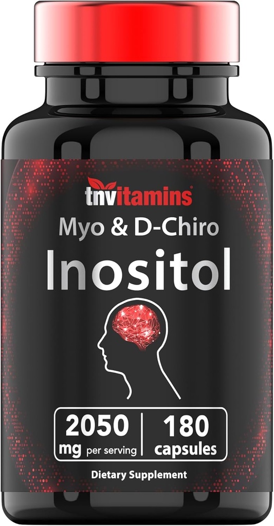tnvitamins Ινοσιτόλη: 2.050mg - 180 Κάψουλες 