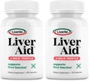 Liverite Liver Aid with Milk Thistle 2-Pack 150 Κάψουλες (Σύνολο 300), Liver Support, Liver Cleanse, Liver Care, Βελτιώνει την Ενέργεια