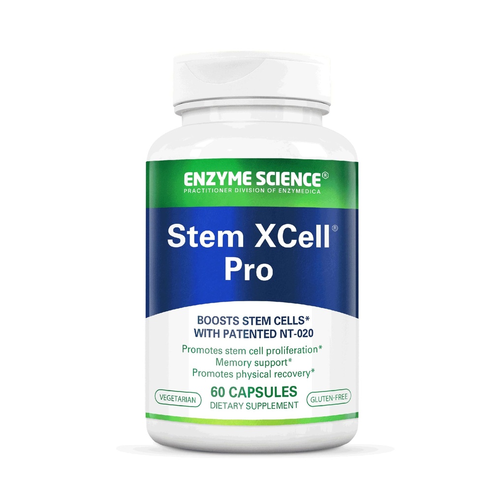 Enzyme Science, Stem XCell Pro, Αντιοξειδωτική Υποστήριξη για την Κυτταρική & Ανοσοποιητική Υγεία, Συμπληρώματα για την Υγεία των βλαστικών κυττάρων, 60 Κάψουλες