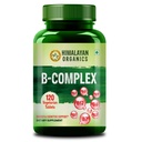 Βιολογικά Ιμαλαΐων Βιταμίνη B Complex με 100% RDA B1, B2, B3, B5, B6, B9 & B12 