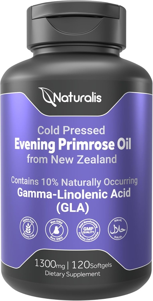 Naturalis Evening Primrose Oil (1300mg) 