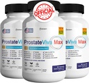 ProstateViva Max Συμπληρώματα Prostate για τους άνδρες κάψουλες, συμπληρώματα υγείας - μέγιστη δύναμη, όλα τα φυσικά για την υποστήριξη Κανονική & υγιή λειτουργία (240 κάψουλες)