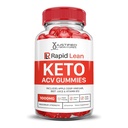 Justified Laboratories Rapid Lean Keto ACV Gummies Advanced Formula 1000MG Rapid Lean Keto Gummies Apple Cider Vinegar Formated with Ρόδι με σκόνη χυμού τεύτλων B12 Vegan Non GMO 60 Gummys