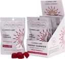 Speed Labs Caffeine Energy Gummies Black Raspberry Natural, 25mg καφεΐνη, Ταυρίνη, B-βιταμίνες ανά κομμάτι, 32 κομμάτια (8 συσκευασίες) Vegan, Χωρίς γλουτένη, 1g Προστέθηκε ζάχαρη