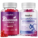 Κάλιο Κιτρικό 1000mg Gummies Ασβέστιο Κιτρικό 1000mg Gummies, Πόδι Υποστήριξης Cramp, Οστική & Μυική Υγεία