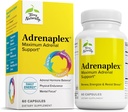 Terry Φυσικά Adrenaplex - Συμπληρώματα λειτουργία Adrenal Gland - Glandular συμπλήρωμα υποστήριξης με βιταμίνες C & B6 - Συμπλήρωμα διατροφής για την υποστήριξη Υγιεινή λειτουργία Adrenal - 60 κάψουλες