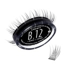 Lashify Bold 12mm Gossamer DIY Επεκτάσεις βλεφαρίδων Refill, Μαύρο, Easy False Βλεφαρίδες για μια φυσική εμφάνιση