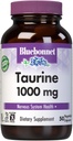 Bluebonnet Nutrition Taurine 1000mg, Free-Form Amino Acid, για την υγεία του νευρικού συστήματος, χωρίς σόγια, χωρίς γλουτένη, μη GMO, Kosher Certified, Vegan, Λευκό, 50 κάψουλες λαχανικών, 50 εξυπηρετούν