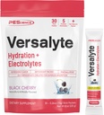 PEScience Versalyte Ηλεκτρολυτικά Πακέτα Ενυδάτωσης, Χωρίς Ζάχαρη Ηλεκτρολυτική Σκόνη με Μαγνήσιο, Ταυρίνη, Αντιοξειδωτικά, Ίχνη Ορυκτά - Μαύρο Κεράσι, 30 Υπηρεσίες