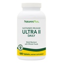 NaturesPlus Ultra II Daily - 180 Tablets - Multivitamin with Whole Foods for Overall Well-Being - Supports Energy & Immune Health - Sustained Release - 180 Servings