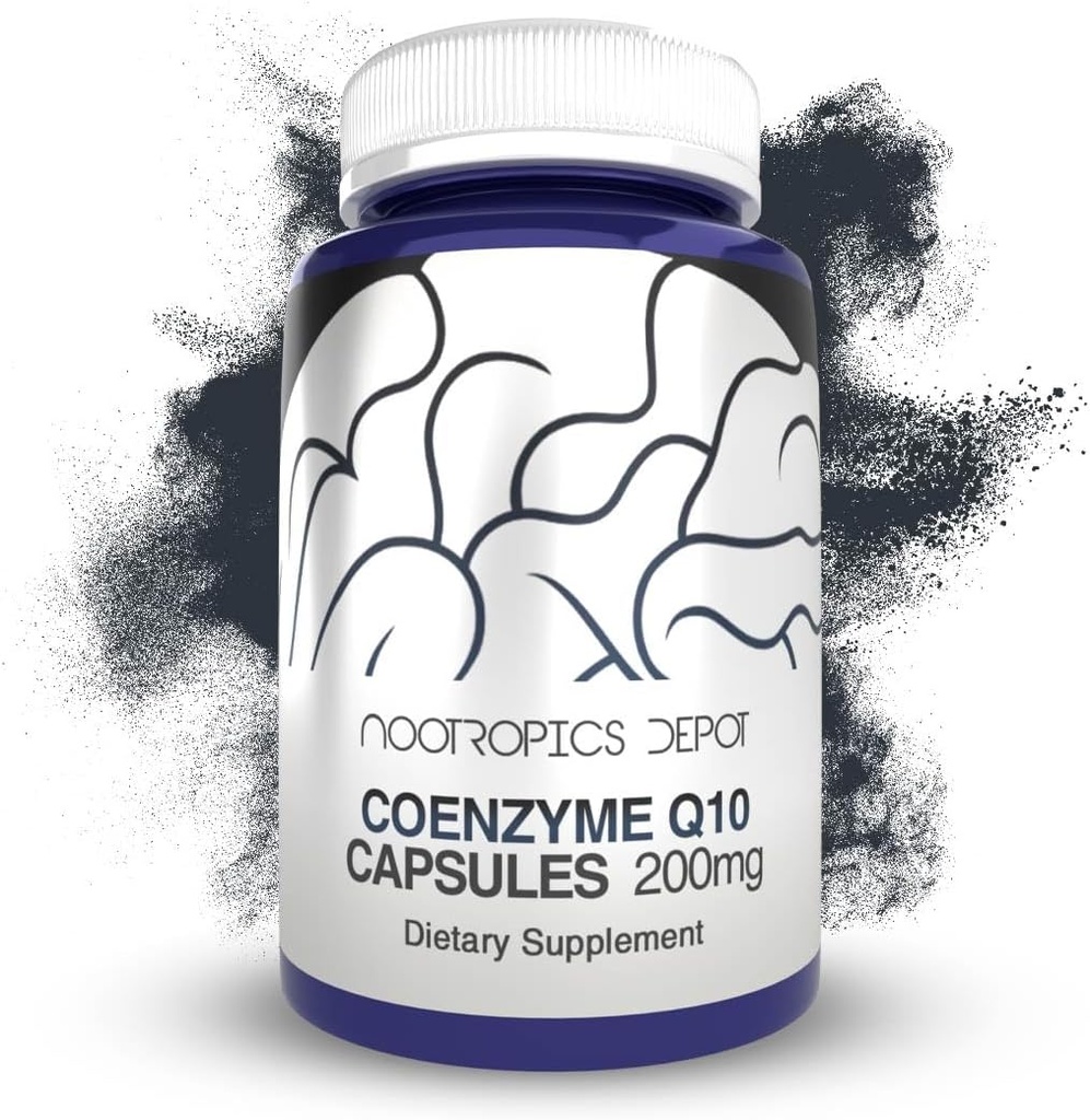 Nootropics Depot CoEnzyme Q10 Κάψουλες 200mg Ubiquinone 