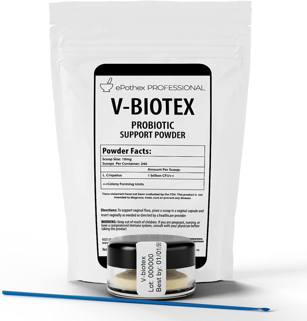 V-Biotex - Αμιγής L. Crispatus Probiotic Powder 