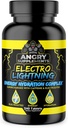 Angry Συμπληρώματα Electro Lightning Energy Hydration Complex Ηλεκτρολυτικά Δισκία - Ενυδατικό με Ασβέστιο, Μαγνήσιο, Νάτριο, Κάλιο & Καφεΐνη Χάπια (240ct, 120 Day Supply)