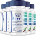(5 Pack) Lean Bliss Weight Loss Pills, Lean Bliss Fat Burning Formula, LeanBliss Advanced Metabolism Capsules For Natural Weight Management & Blood Support, LeanBliss Dietary Supplement (300 Capsules)