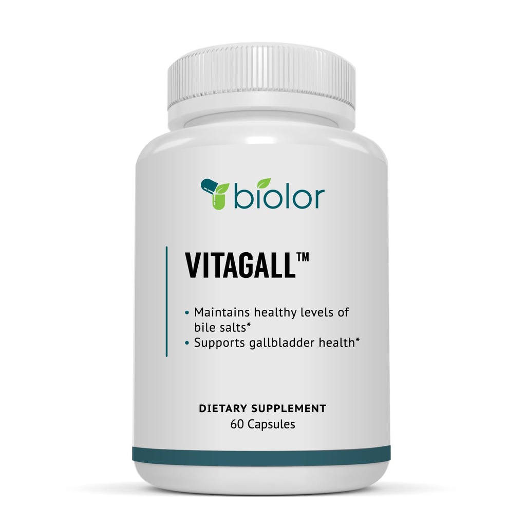 Biolor VitaGall™ The Best Gallbladder Health Supplement - Natural Gallbladder Cleanse with Chanca Piedra and Artichoke Extract - Gallbladder Formula for Healthy Digestive System, Gallbladder & Liver
