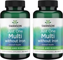 Σουάνσον Century Formula Multivitamin χωρίς σίδηρο 130 Tabs (2 Pack)